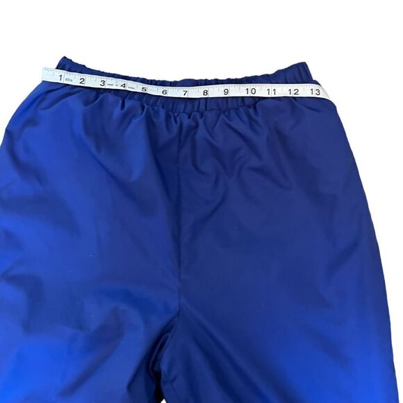 Purple Elastic Waist and Bottom Nylon Warm Ski Snow Pant 10 - Picture 6 of 10